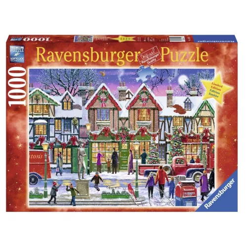 Ravensburger puzzel 1000 stukjes Kerst op het plein